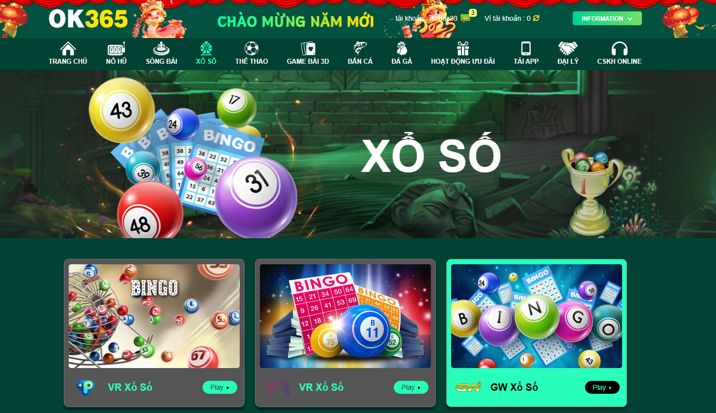 Xổ Số Trực Tuyến Đặc Sắc cung cấp hình thức chơi online đa dạng từ xổ số miền Bắc, miền Nam đến quốc tế